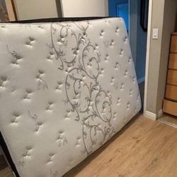 Queen Mattress and Bedframe