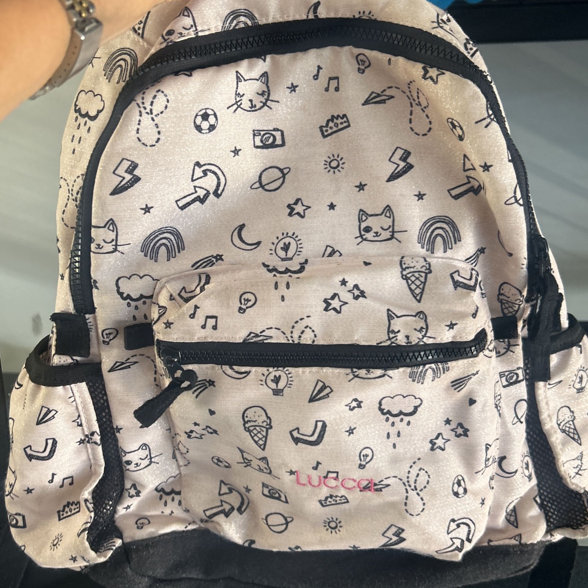 Kids Pottery Barn Pink Backpack