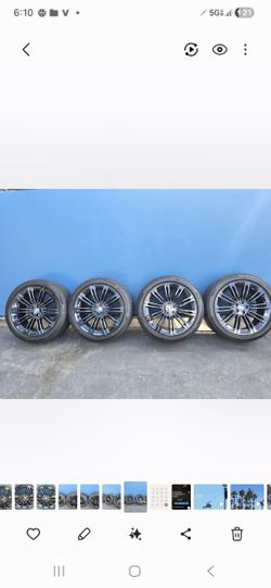New 23" Black Range Rover Factory OEM Wheels And Tires