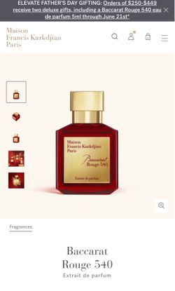 Baccarat rouge 540