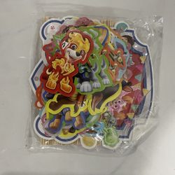 24 pcs Paw Patrol Cupcake Toppers for Cup Cake Decorations wood
