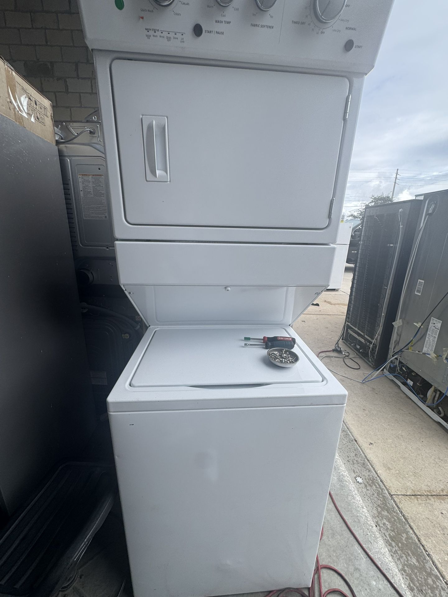 Washer And Dryer Tower Laundry