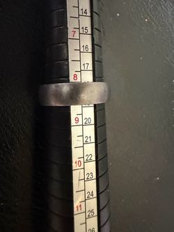 Anillo forge tantalum size  81/2 ta73