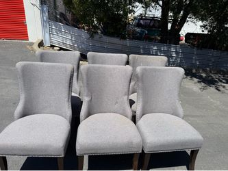 Dinette Set with Extender & 6 Chairs