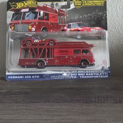 Hot Wheels Team Transport Ferrari 250 GTO 🔥 Bartoletti Transporter (Premium)