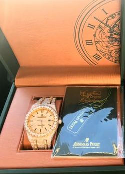 Iced Out Two Tone AP Royal Oak
