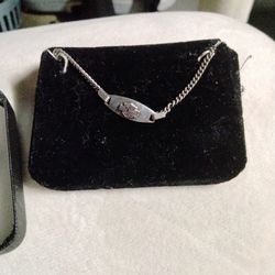 Sterling Silver Harley Davidson Bracelet 