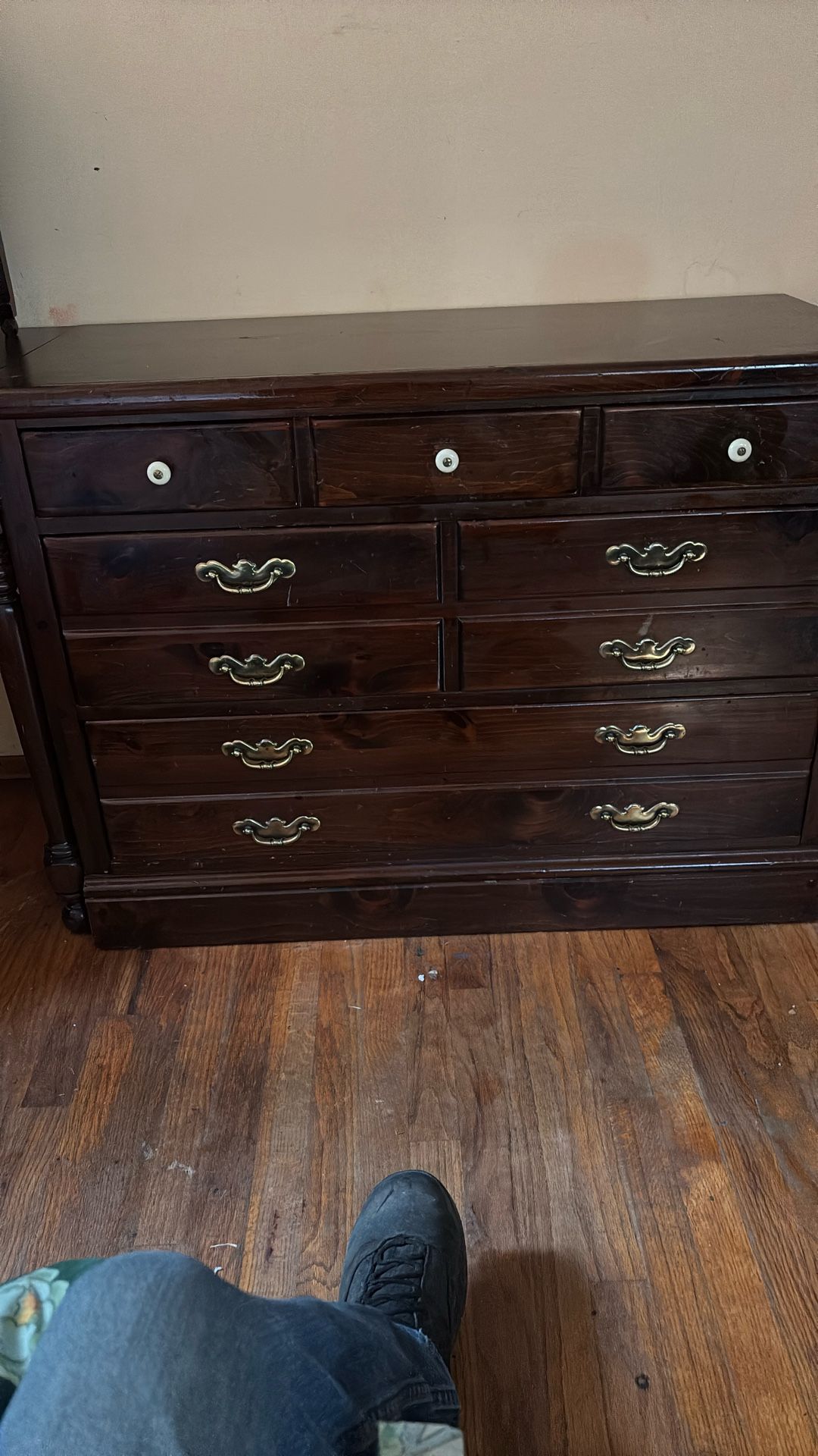 Bedroom Set Solid Wood