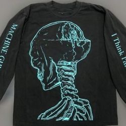 Machine Gun Kelly MGK Hotel Diablo I Think I'm Okay Long Sleeve T Shirt L NEW