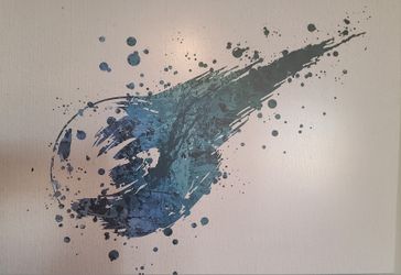Final Fantasy 7 Metal Poster