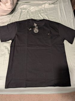 Men black Chrome Heart T-shirt