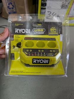 RYOBI USB Lithium 3-Port Charger