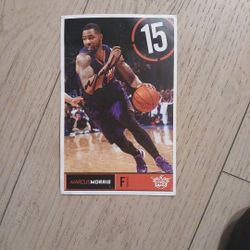 Autographed Basketball Card