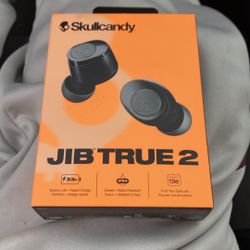 Skullcandy Jib True 2 Bluetooth Wireless Earbuds New
