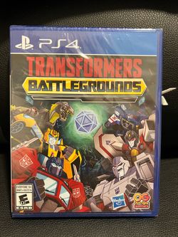 Transformers Battlegrounds PS4   Video Game