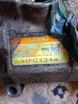 Denso 10SE20F AC Compressor HFC134a