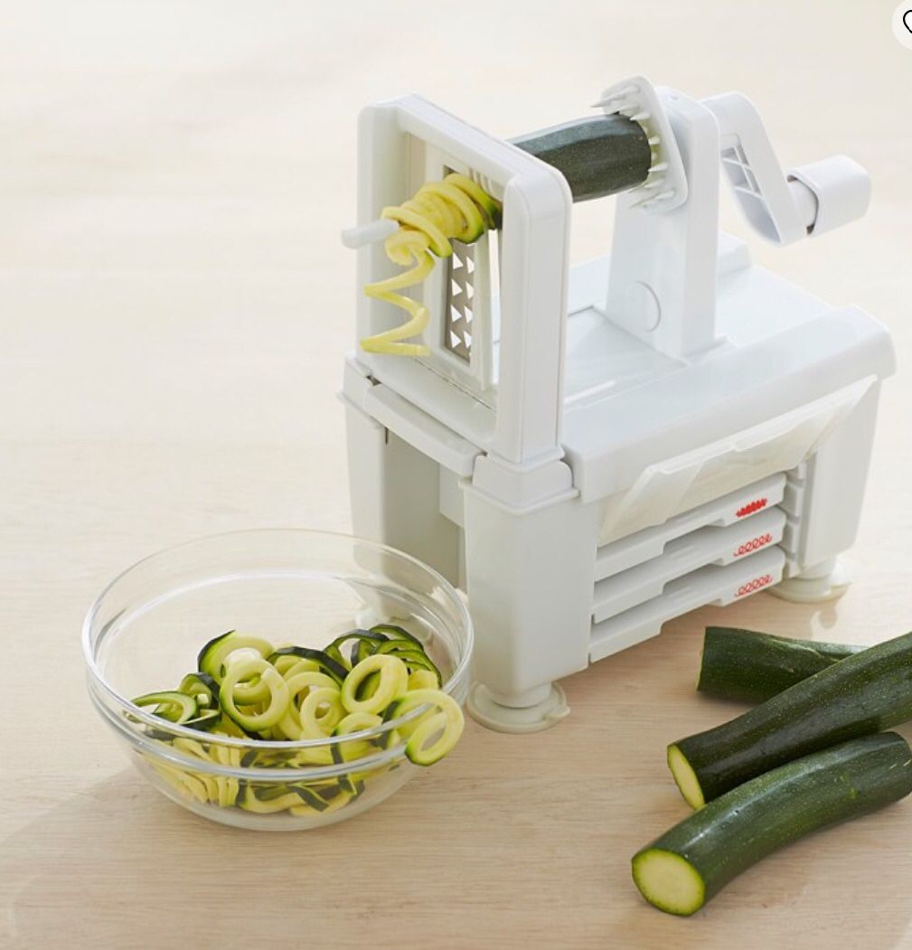 Paderno World Cuisine 4-Blade Folding Vegetable Slicer / Spiralizer