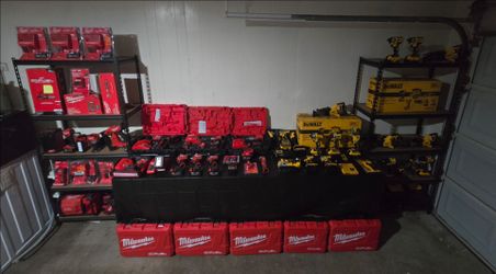 Milwaukee❤️Dewalt 💛 50% off tools🔥