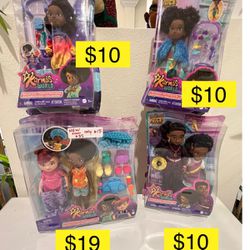New Karmas dolls only $10 or $19 each, kid girl toy / Muñecas nuevas $10 y $19 por paquete juguete