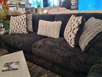 Plush chenile fabric Sofa and Loveseat set
