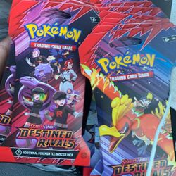 Pokémon Destined Rivals Booster Packs 