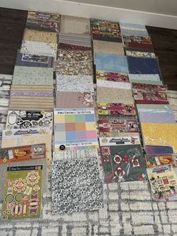 Scrapbooking Paper And Stickers 