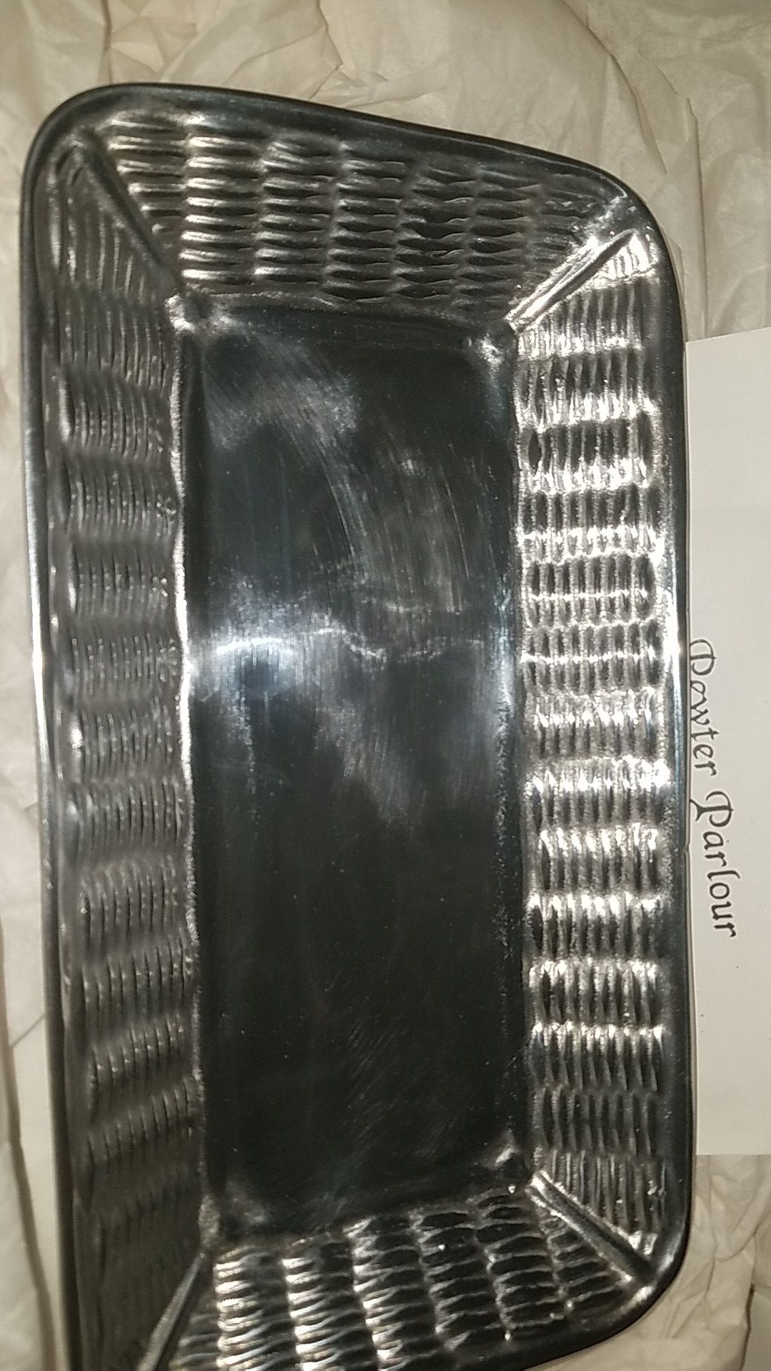 The Pewter Parlour platter