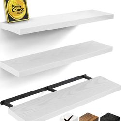 BAYKA Rustic Floating Shelves