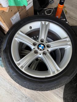 For sale 4 ( set) wheels BMW whit tires 5x120