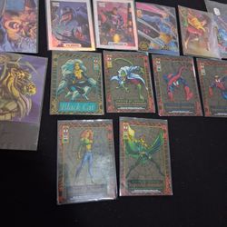 Marvel Masterpieces Card Lot 