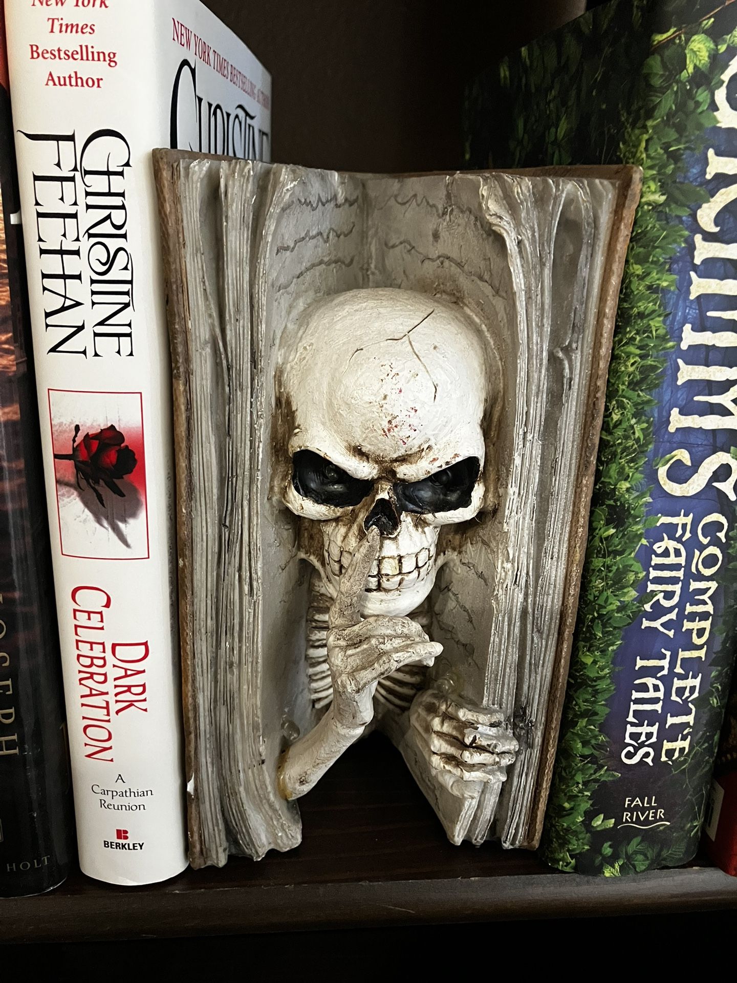 Spooky Nights LED 3D Skeleton Book 7.5”