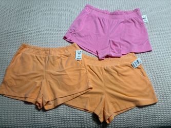 Set of 3 shorts, sizes small, medium and large. $12  for the three.  (Nellis and Sahara)