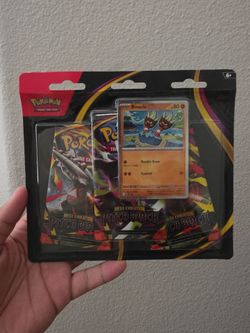 Pokémon Cards pitch black 3 pack Blister