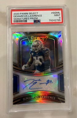 2020 Panini Select - Signatures DeMarcus Lawrence #SI-DML /99 (AU) PSA 9 POP 1
