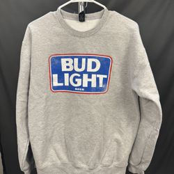 Bud Light Crewneck Sweatshirt – Medium 