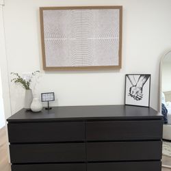 Black IKEA Dresser