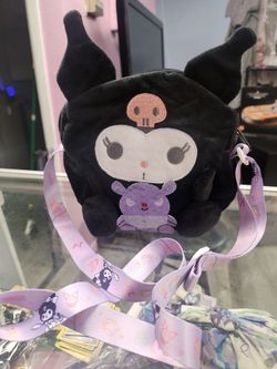 Kuromi Plush Backpack 