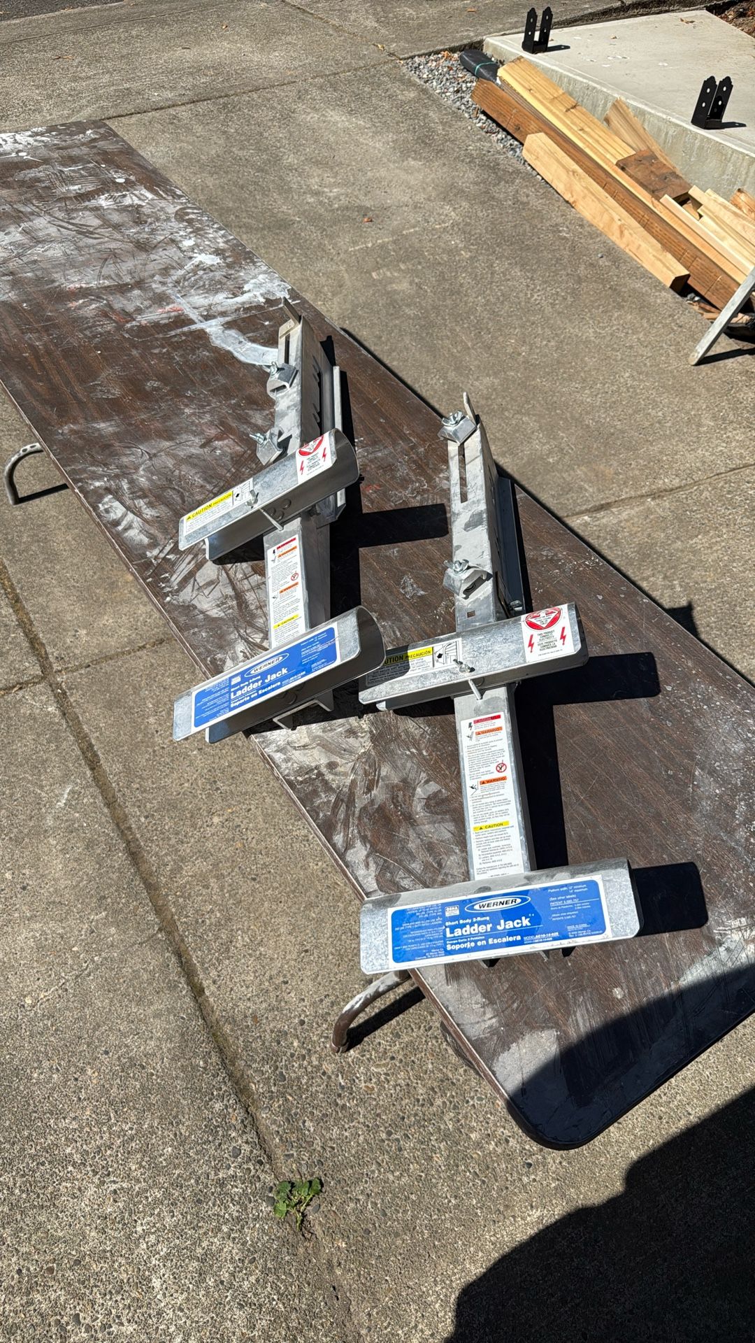 Werner Ladder Jacks (Pair)