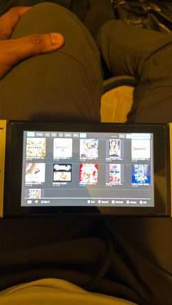 Loaded Nintendo switch