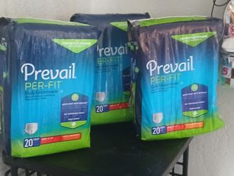 Prevail underwear/pads/adult pampers