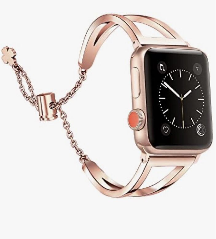 Dressy Metal Bangle Bracelet For Apple Watch