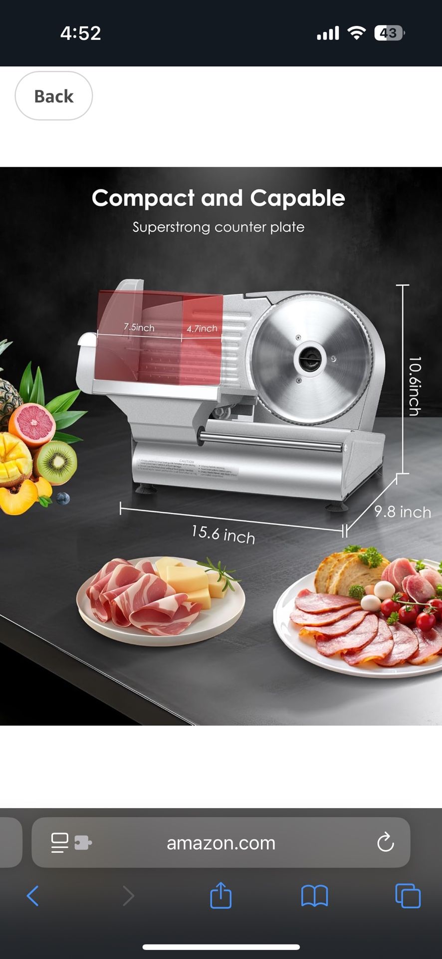 Magic Hostess Food Slicer