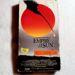 Empire Of The Sun VHS (1987) 