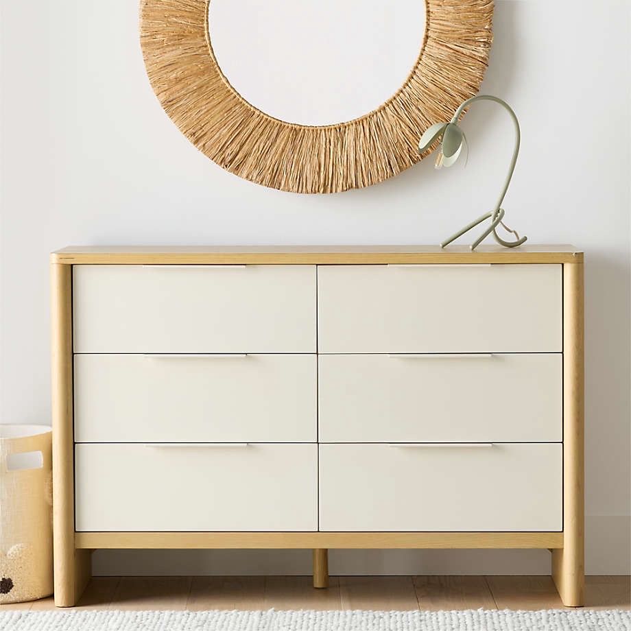 Crate and Barrel Redondo 6 Drawer Dresser