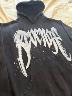 Revenge Skull Snowfall Hoodie