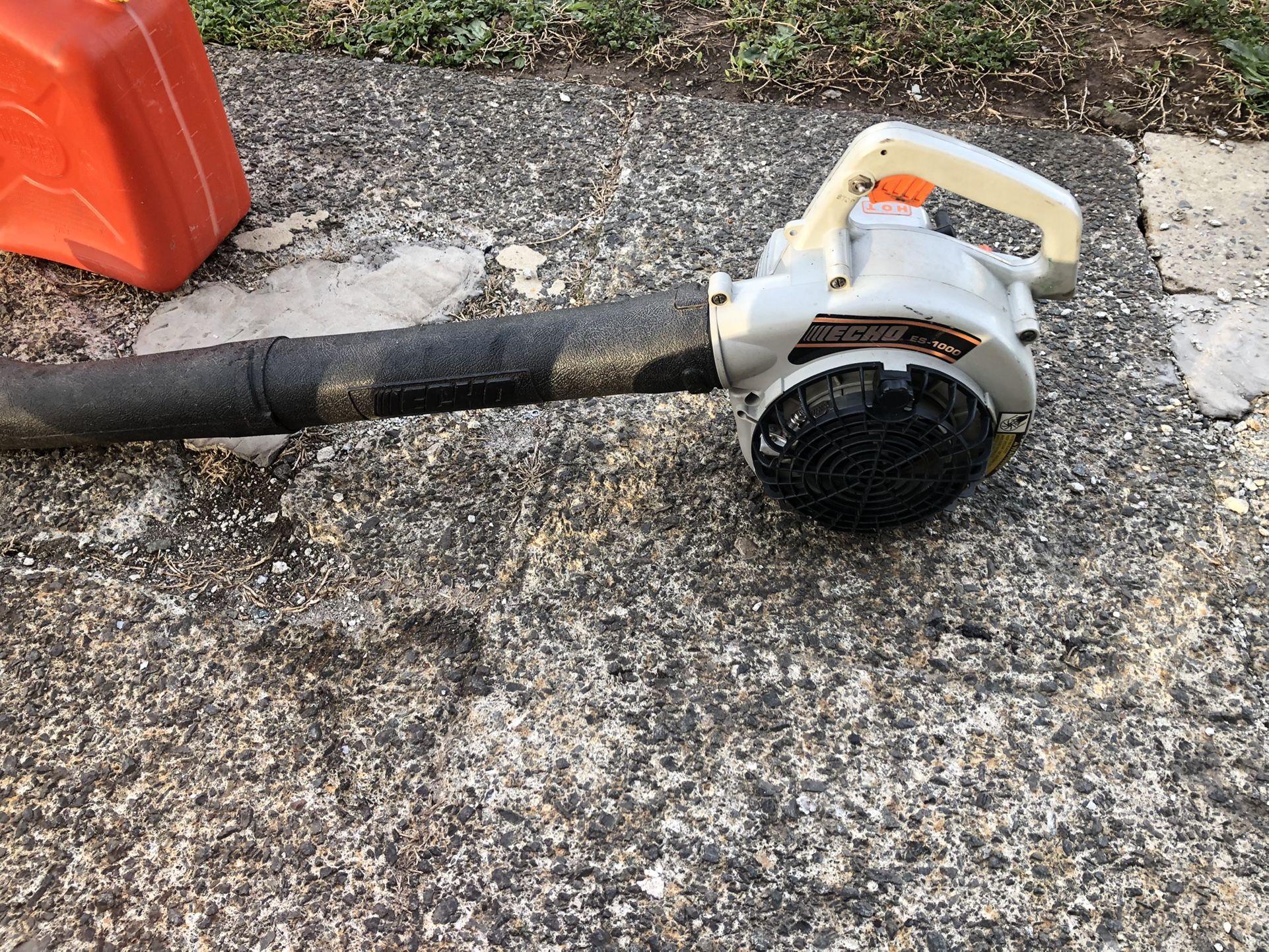 Echo Es1000 Leaf Blower Vac Setup
