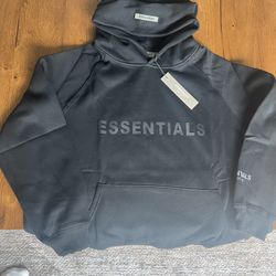 Essentials Fear Of God ‘Black’ Hoodie (M)