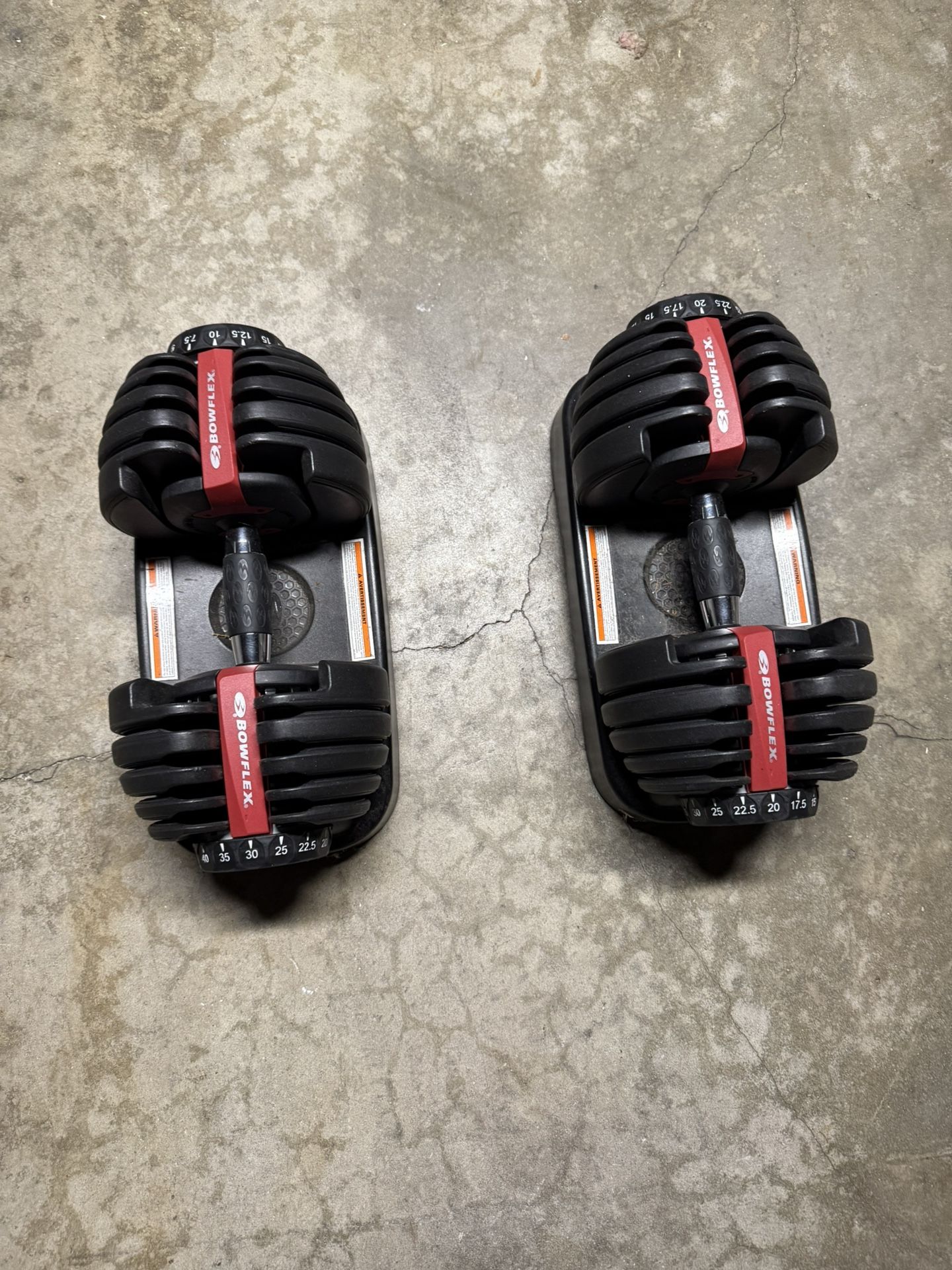 Bowflex Adjustable Dumbbells 