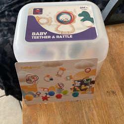 10 Baby Teether and Rattles, 5 New And 5 Opened