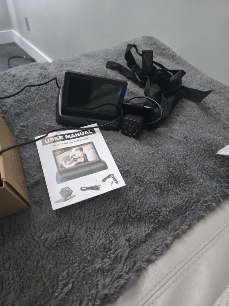 smart baby car camera and monitor